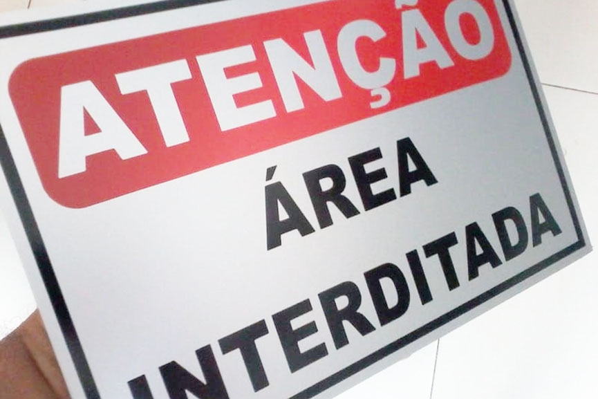 Pavimentação interdita rua do Bela Vista