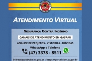 Bombeiros de Gaspar agendam vistorias e tiram d�vidas pelo WhatsApp