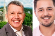 Wanderlei Knopp e L�lo Piava s�o os candidatos pelo DEM em Gaspar