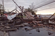 Moradores de Gaspar atingidos por ciclone j� podem solicitar saque do FGTS