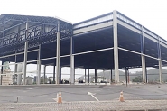 Estrutura da Havan de Gaspar � desmontada para que loja seja reconstru�da