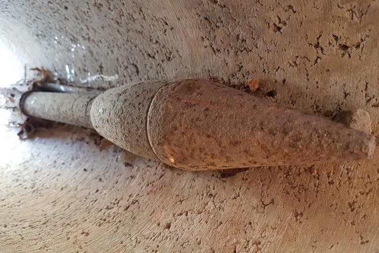 Explosivo � encontrado dentro de tubula��o em Joinville