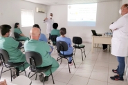 Hospital do Cora��o visita Gaspar para trocar informa��es sobre o combate ao coronav�rus