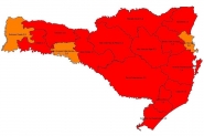 Coronavírus: Santa Catarina tem 13 das 16 regiões em estado gravíssimo