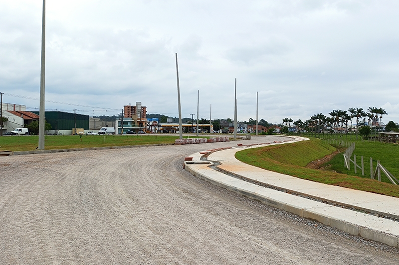 Anel de Contorno Viário de Gaspar: trecho 2 está em fase de finalização