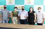 Assinada ordem de servi�o para reforma de dois CDIs de Gaspar