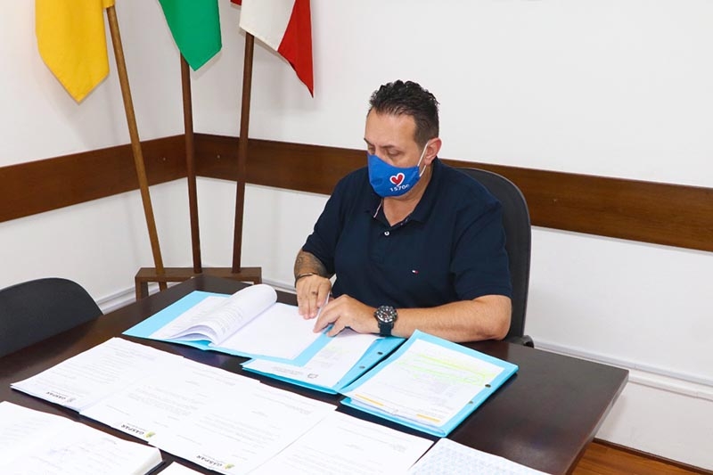Vereador Ciro Quintino avalia trabalhos e projeta Cmara renovada em Gaspar