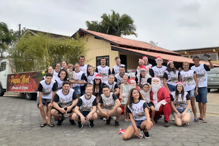 Grupo Amigos de Vegas promove Natal solidário no domingo em Gaspar