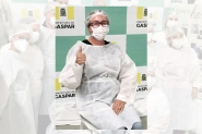 T�cnica em enfermagem � a primeira a ser vacinada contra o Covid-19 em Gaspar