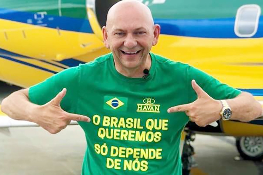Empres�rio Luciano Hang � internado em SP com Covid-19