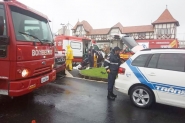Motociclista morre em acidente em frente ao parque Vila Germ�nica, em Blumenau