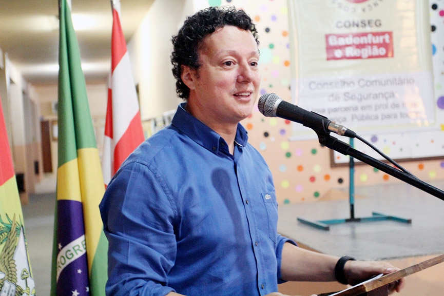 Emerson Antunes � anunciado como secret�rio de Educa��o de Gaspar