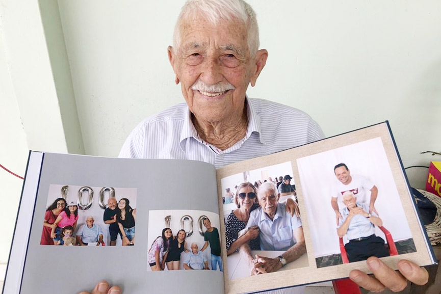 Fel�cio Bittencourt: a hist�ria do homem centen�rio destaque de Ilhota