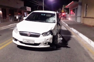 Motorista b�bada que causou acidente em Gaspar � solta e v�tima vai passar por cirurgia