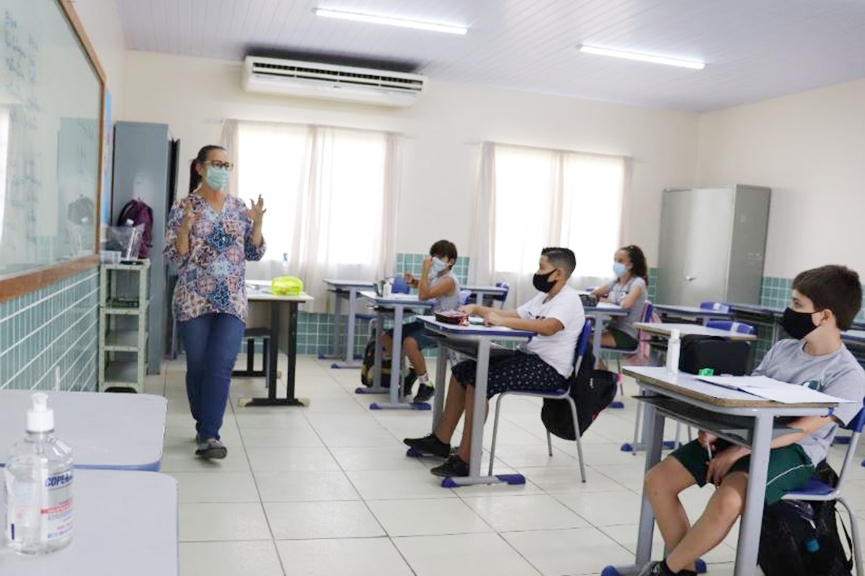 Comea o ano letivo na rede municipal de ensino de Gaspar