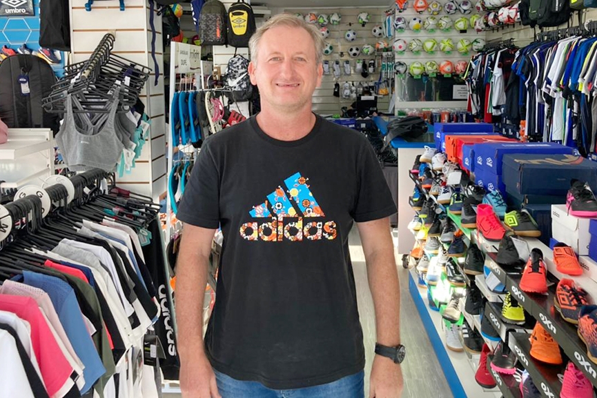 Ivan da Lance Esportes � o novo presidente da CDL Gaspar