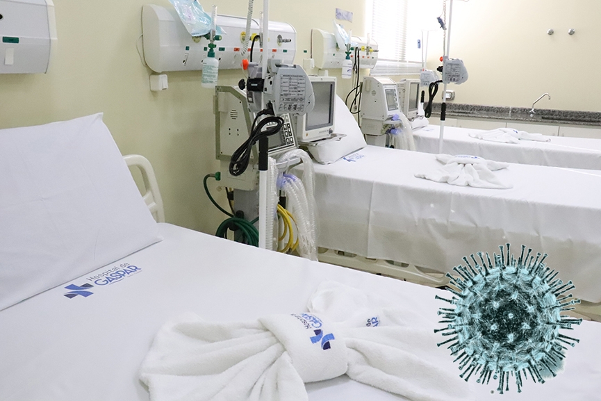 UTI do Hospital de Gaspar j� recebeu 170 pacientes infectados pelo coronav�rus