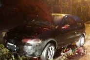 Bombeiros atendem segundo inc�ndio em carro no bairro Gaspar Mirim
