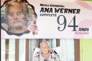 Moradora do bairro Lagoa comemora 94 anos de muita for�a, honestidade, trabalho e amor