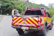Acidente entre furg�o e bicicleta deixa homem ferido em Gaspar