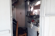 Inc�ndio atinge resid�ncia no bairro Santa Terezinha, em Gaspar