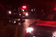 Grave acidente entre motos mata duas pessoas na Margem Esquerda, em Gaspar