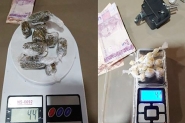 Tr�s menores tentam fugir da pol�cia e acabam detidos por tr�fico de drogas em Gaspar