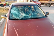 Ciclista fica ferido ap�s acidente com carro em Gaspar