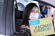 Gaspar promove drive thru para vacinar pessoas com 30 anos ou mais
