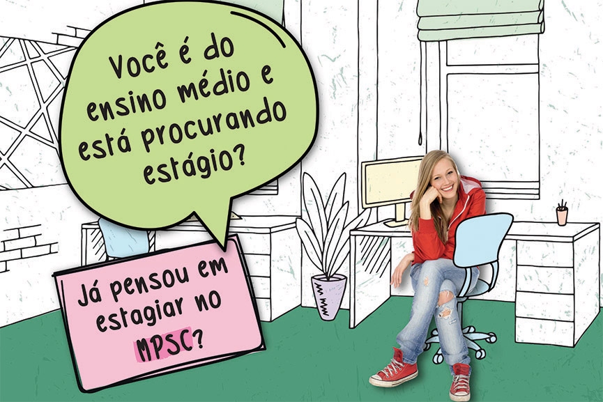 Minist�rio P�blico abre vagas de est�gio para estudantes do ensino m�dio