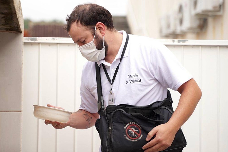 Ap�s aumento em 225%, primavera reacende alerta contra o Aedes aegypti em Gaspar