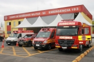 Quartel dos bombeiros de Gaspar aberto para visita��o nesta sexta-feira
