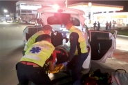 Colis�o entre dois ve�culos deixa mulher ferida na Avenida das Comunidades, em Gaspar