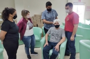 Profissionais da educao de Gaspar participam de curso de primeiros socorros