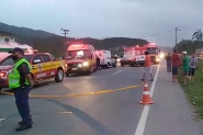 Duas mulheres morrem e homem fica gravemente ferido em atropelamento na BR-470, em Gaspar