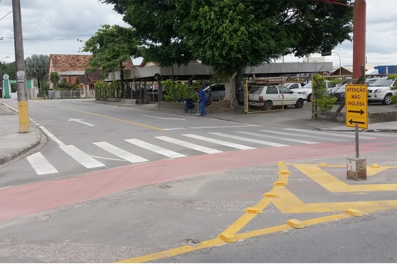 Aten��o para mudan�as no tr�nsito no Bin�rio do Coloninha, em Gaspar