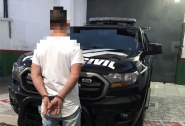 Homem que amea�ou, perseguiu e invadiu a casa da ex � preso na Margem Esquerda, em Gaspar