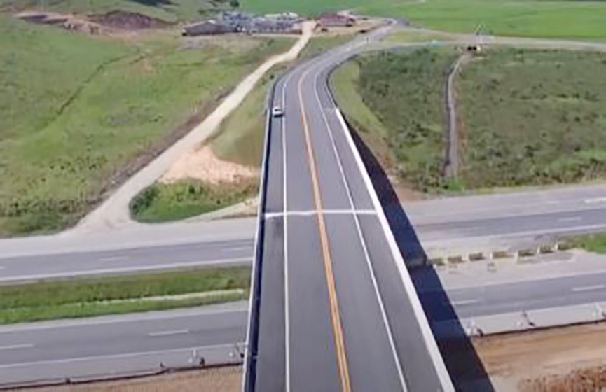 Dnit libera tr�fego em viaduto de acesso a Ilhota