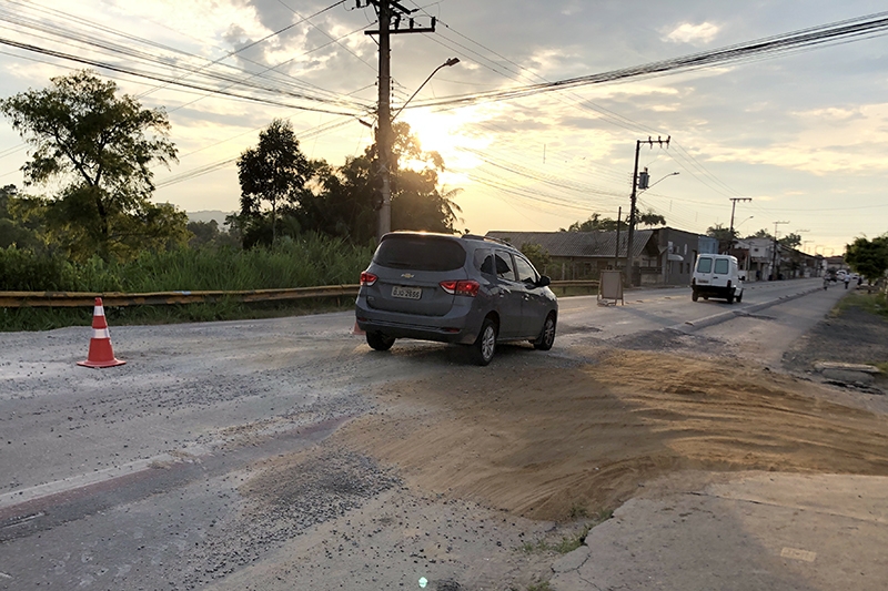 Rua Nereu Ramos � totalmente liberada para ve�culos em Gaspar