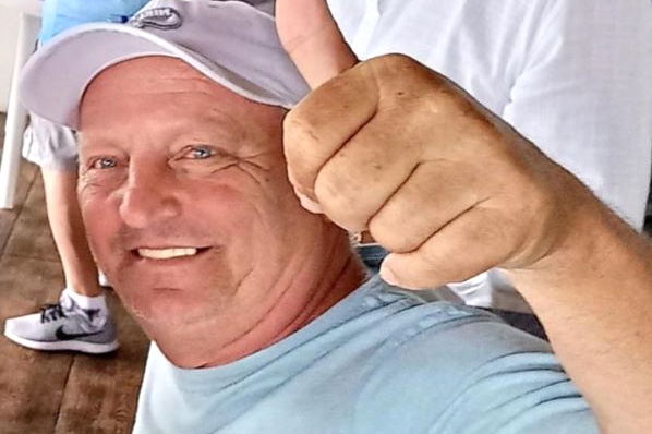 Gaspar se despede de Ailton Augusto Schmitz, o Inho