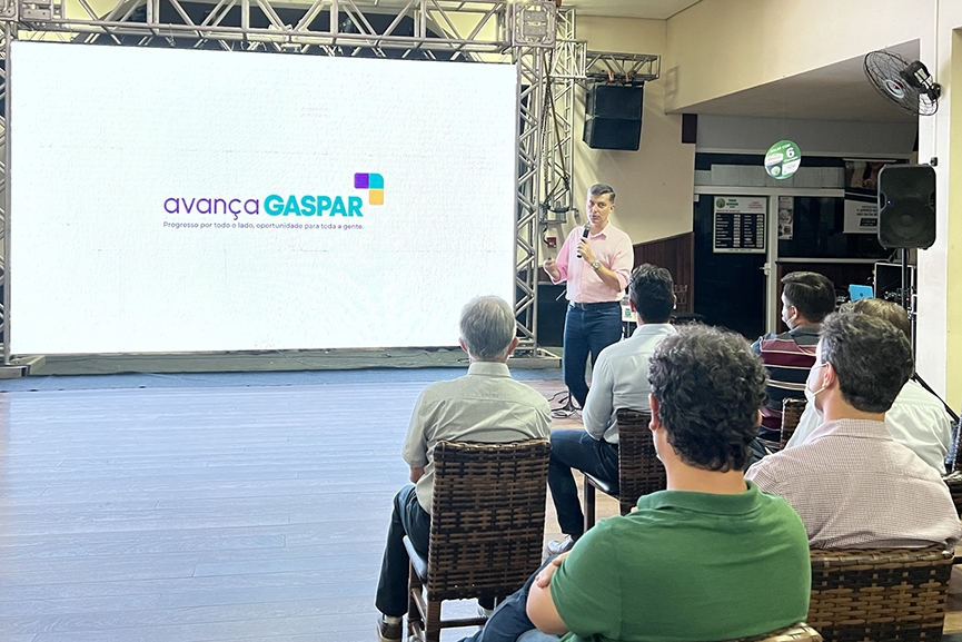 Avan�a Gaspar: Prefeito Kleber Wan-Dall anuncia mais de R$200 milh�es em obras