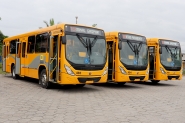 Gaspar recebe três ônibus 0km para integrar frota do transporte coletivo