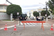Tr�nsito no Centro de Gaspar sofre altera��es por conta da programa��o de anivers�rio da cidade