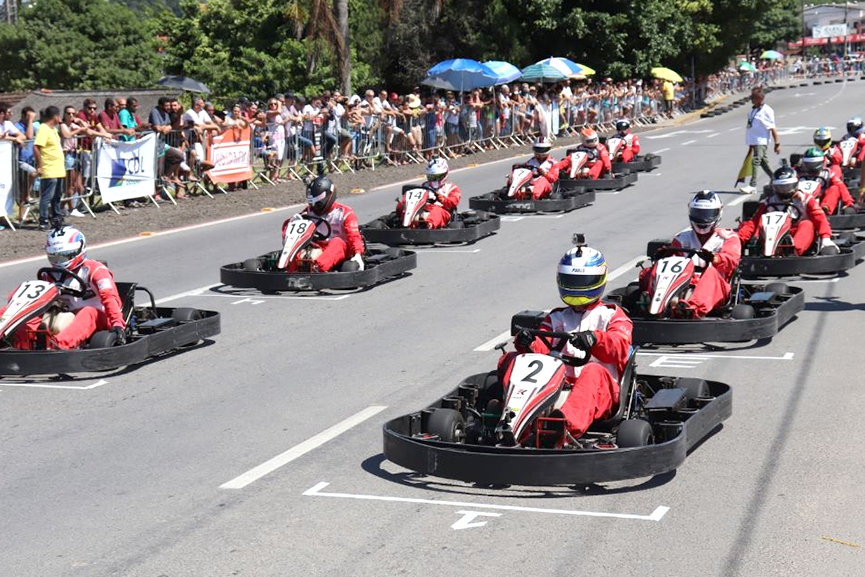 Domingo tem corrida de kart pelas ruas de Gaspar