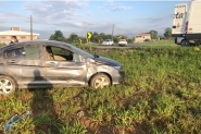 Sa�da de pista seguida de capotamento � registrada na BR-470, em Ilhota