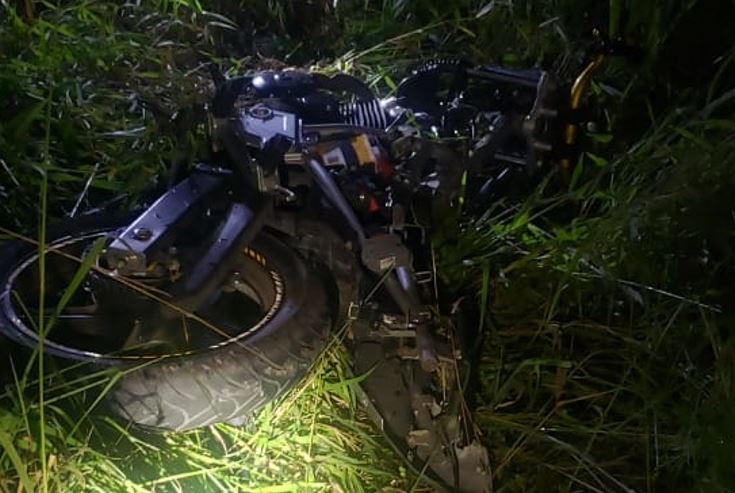 Motociclista morre ap�s colis�o frontal em trecho duplicado da BR-470, em Ilhota