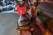 Homem fica confuso e com sinais vitais alterados após cair de moto no Poço Grande, em Gaspar