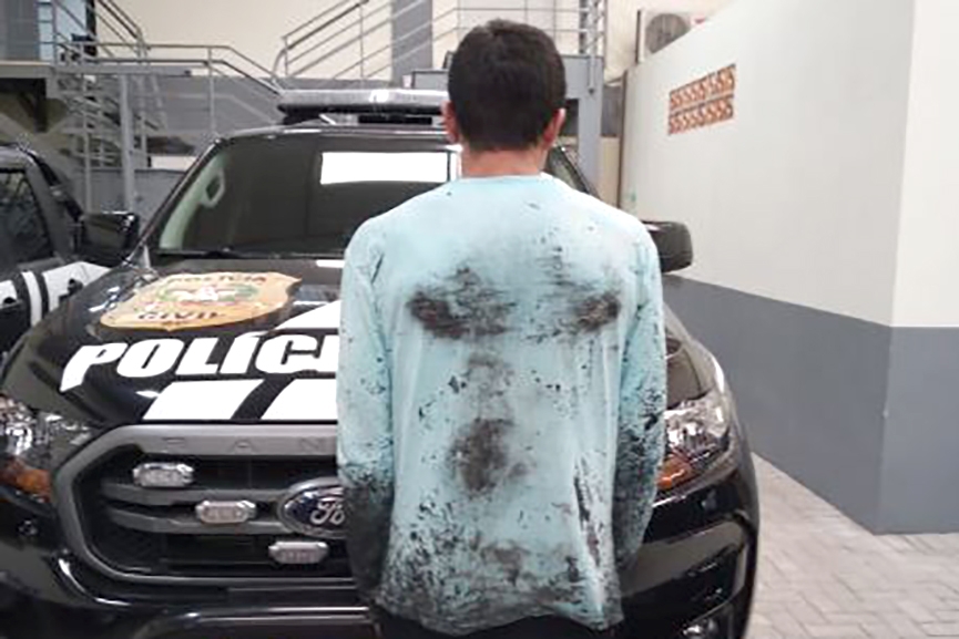 Integrante de organiza��o criminosa � preso em Ilhota pela Pol�cia Civil