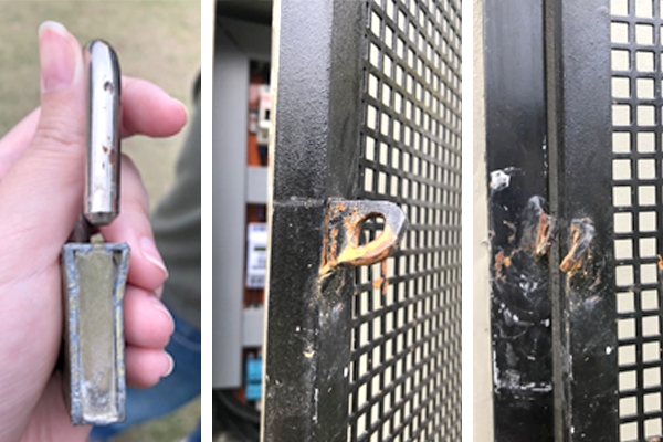 A��o de v�ndalo em pra�a do Bela Vista causa preju�zos � prefeitura de Gaspar