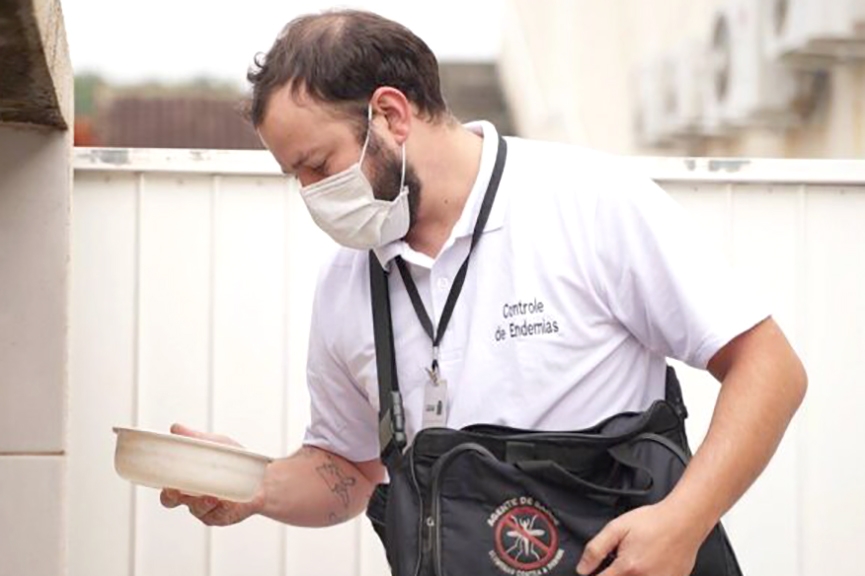 Com 74 casos identificados, Gaspar segue em alerta máximo para a dengue